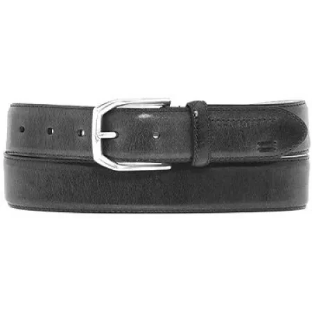 Ремень мужской The Bridge Brunelleschi 0345951R/7R 110х3.5см черный натур.кожа