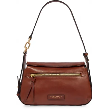 Сумка женская The Bridge Ingrid 04571501/14 коричневая натур.кожа Сумка женская The Bridge Ingrid 04571501/14 коричневая натур.кожа