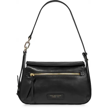 Сумка женская The Bridge Ingrid 04571501/30 черная натур.кожа Сумка женская The Bridge Ingrid 04571501/30 черная натур.кожа