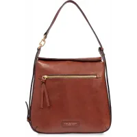 Сумка женская The Bridge Ingrid 04572501/14 коричневая натур.кожа
