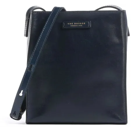 Сумка кросс-боди женская The Bridge Mirra 04160501/YH темно-синяя натур.кожа Сумка кросс-боди женская The Bridge Mirra 04160501/YH темно-синяя натур.кожа