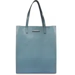 Сумка шоппер The Bridge Mirra 04130401/KP голубая натур.кожа