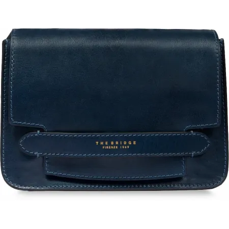Сумка женская The Bridge Lucrezia 04193001/YH темно-синяя натур.кожа Сумка женская The Bridge Lucrezia 04193001/YH темно-синяя натур.кожа