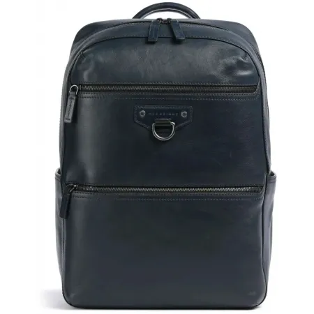 Рюкзак мужской The Bridge Iacopo 066905EX/45 темно-синий кожа