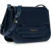 Сумка кросс-боди женская The Bridge Lucrezia 04192001/YH темно-синяя натур.кожа