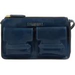 Сумка женская The Bridge Lucrezia 04150501/YH темно-синяя натур.кожа