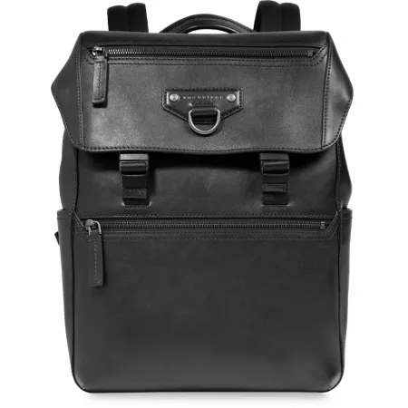 Рюкзак мужской The Bridge Iacopo 066925EX/7R черный кожа