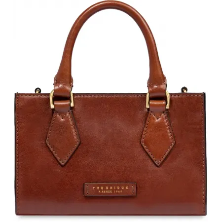 Сумка женская The Bridge Ida 04100501/14 коричневая натур.кожа
