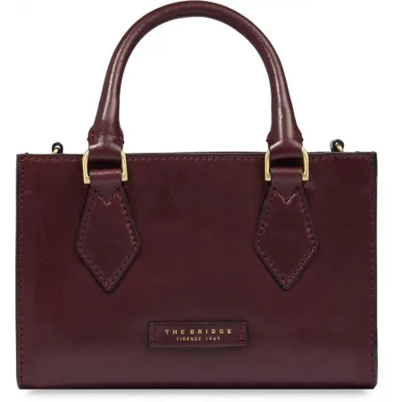 Сумка женская The Bridge Ida 04100501/YF бордовая натур.кожа Сумка женская The Bridge Ida 04100501/YF бордовая натур.кожа