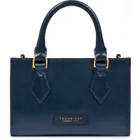 Сумка женская The Bridge Ida 04100501/ YH темно-синяя натур.кожа