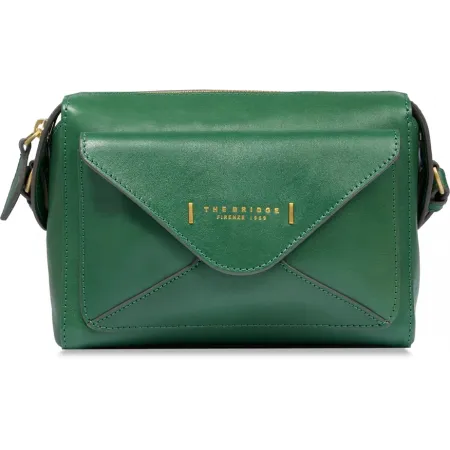 Сумка кросс-боди женская The Bridge Frida 04290401/YG зеленая натур.кожа Сумка кросс-боди женская The Bridge Frida 04290401/YG зеленая натур.кожа