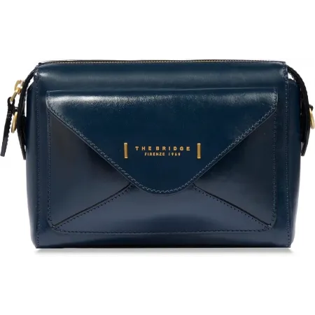 Сумка кросс-боди женская The Bridge Frida 04290401/YH темно-синяя натур.кожа Сумка кросс-боди женская The Bridge Frida 04290401/YH темно-синяя натур.кожа
