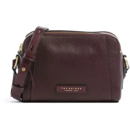 Сумка кросс-боди женская The Bridge Ines 045505EN/YF бордовая натур.кожа Сумка кросс-боди женская The Bridge Ines 045505EN/YF бордовая натур.кожа