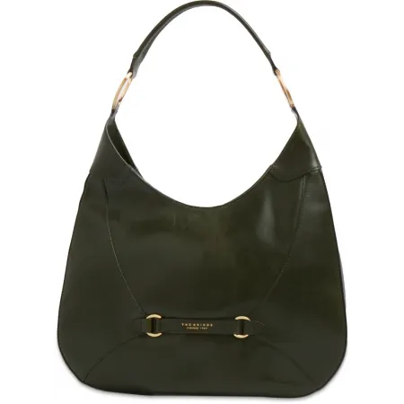 Сумка хобо The Bridge Isabella 04502501/I2 темно-зеленая натур.кожа Сумка хобо The Bridge Isabella 04502501/I2 темно-зеленая натур.кожа
