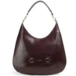 Сумка хобо The Bridge Isabella 04502501/YF бордовая натур.кожа