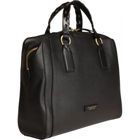 Деловая сумка женская The Bridge Ines 045525EN/30 черная натур.кожа