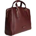 Деловая сумка женская The Bridge Ines 045525EN/YF бордовая натур.кожа