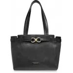 Сумка тоут женская The Bridge Isotta 04642501/30 черная натур.кожа