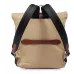 Рюкзак The Bridge Guido 061925FU/F7 роллтоп песочный/коричневый хлопок/натур.кожа