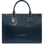 Сумка женская The Bridge Ida 04101501/YH темно-синяя натур.кожа