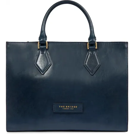 Сумка женская The Bridge Ida 04101501/YH темно-синяя натур.кожа Сумка женская The Bridge Ida 04101501/YH темно-синяя натур.кожа