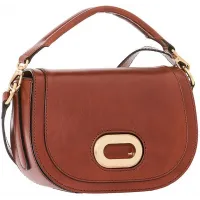 Сумка женская The Bridge Ilaria 04561501/14 коричневая натур.кожа
