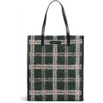 Сумка шоппер The Bridge Mirra 041304FY/YR темно-зеленая/черная текстиль/натур.кожа Сумка шоппер The Bridge Mirra 041304FY/YR темно-зеленая/черная текстиль/натур.кожа