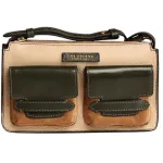 Сумка женская The Bridge Lucrezia Wow 0415050P/YV бежевая/зеленая натур.кожа/замша Сумка женская The Bridge Lucrezia Wow 0415050P/YV бежевая/зеленая натур.кожа/замша