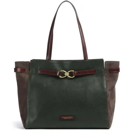 Сумка тоут женская The Bridge Isotta Wow 0464350P/YV бежевая натур.кожа/замша