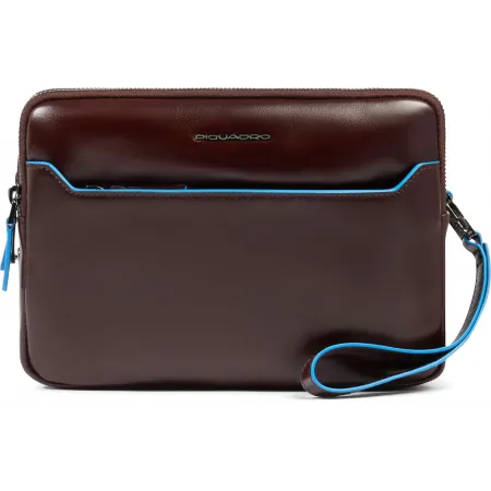 Клатч Piquadro Blue Square AC6902B2R/MO красное дерево натур.кожа Клатч Piquadro Blue Square AC6902B2R/MO красное дерево натур.кожа