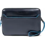 Клатч Piquadro Blue Square AC6902B2R/BLU2 темно-синий натур.кожа