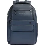 Рюкзак мужской Piquadro Solm CA7020S141/AV серо-голубой кожа Рюкзак мужской Piquadro Solm CA7020S141/AV серо-голубой кожа