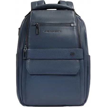 Рюкзак мужской Piquadro Solm CA7020S141/AV серо-голубой кожа Рюкзак мужской Piquadro Solm CA7020S141/AV серо-голубой кожа