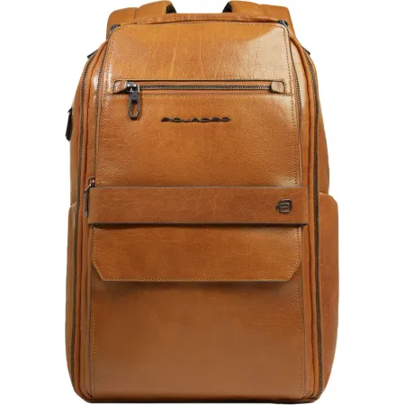 Рюкзак мужской Piquadro Solm CA7021S141/BE песочный кожа