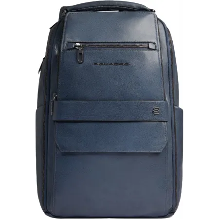 Рюкзак мужской Piquadro Solm CA7022S141/AV серо-голубой кожа