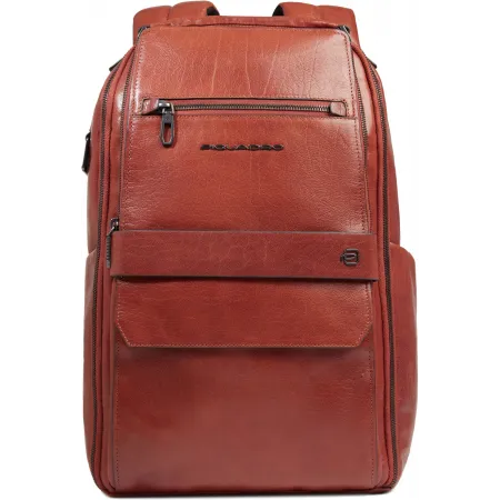 Рюкзак мужской Piquadro Solm CA7022S141/CU табачный кожа