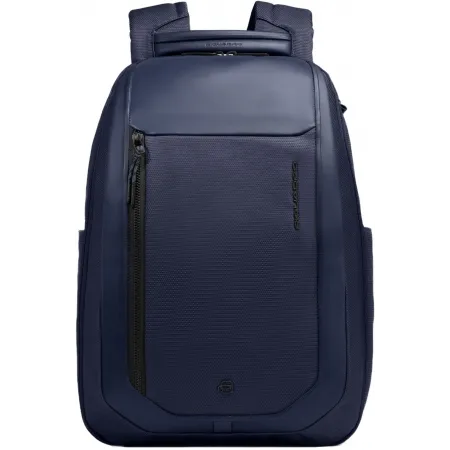 Рюкзак мужской Piquadro Lyss CA6928S143BM/BLU синий полиуретан/полиэстер/натур.кожа