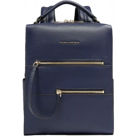 Рюкзак женский Piquadro Patricia CA6771W140/BLU темно-синий кожа