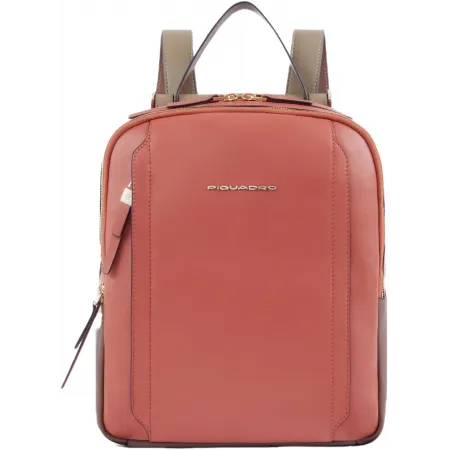 Рюкзак женский Piquadro Circle CA5566W92/ARTM терракотовый/кофейный кожа