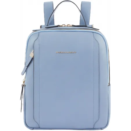 Рюкзак женский Piquadro Circle CA5566W92/AZ3 голубой кожа