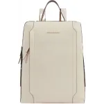 Рюкзак женский Piquadro Circle CA7042W92/BECU бежевый/кофейный кожа