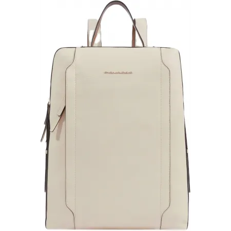 Рюкзак женский Piquadro Circle CA7042W92/BECU бежевый/кофейный кожа