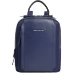 Рюкзак женский Piquadro Lyra CA5566W92T/BLU темно-синий кожа/нейлон