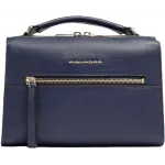 Сумка женская Piquadro Patricia BD6954W140/BLU темно-синяя натур.кожа