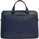 Деловая сумка мужская Piquadro Ael CA6920S142/BLU с отделением для ноутбука 14" синяя натур.кожа