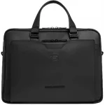 Деловая сумка мужская Piquadro Ael CA6920S142/N с отделением для ноутбука 14" черная натур.кожа