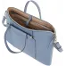 Деловая сумка женская Piquadro Circle CA4021W92/AZ3 с отделением для ноутбука 15.6" голубая натур.кожа