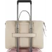 Деловая сумка женская Piquadro Circle CA4021W92/BECU с отделением для ноутбука 15.6" бежевая/кофейная натур.кожа