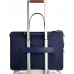 Деловая сумка женская Piquadro Lyra CA4021W92T/BLU с отделением для ноутбука 15.6" темно-синяя натур.кожа/нейлон