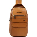 Рюкзак слинг мужской Piquadro Solm CA7028S141/BE песочный кожа Рюкзак слинг мужской Piquadro Solm CA7028S141/BE песочный кожа